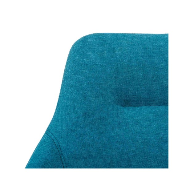 Silla Giratoria LOLA, Textil / Acero...