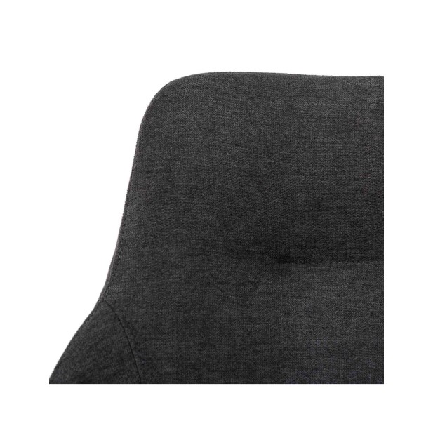 Silla Giratoria LOLA, Textil / Acero...