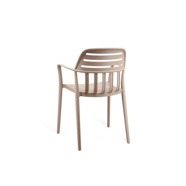 Silla DOVER, Plástico / Beige