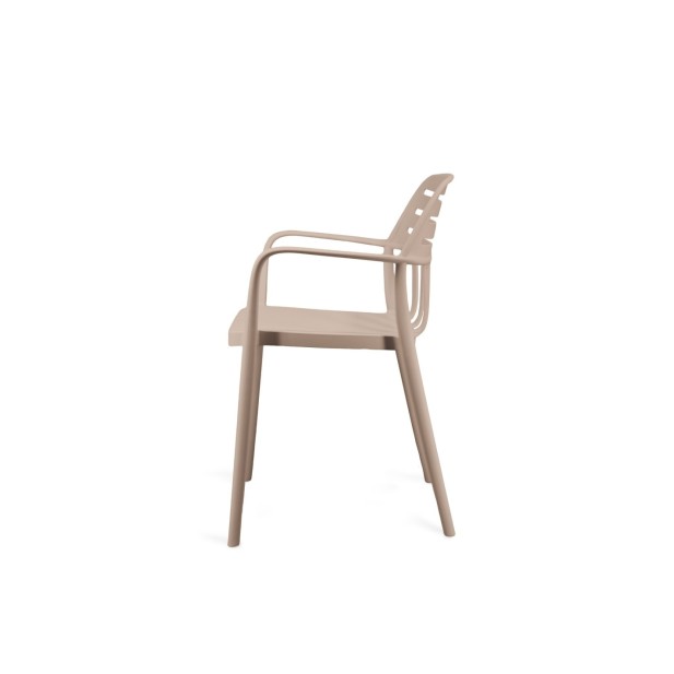 Silla DOVER, Plástico / Beige