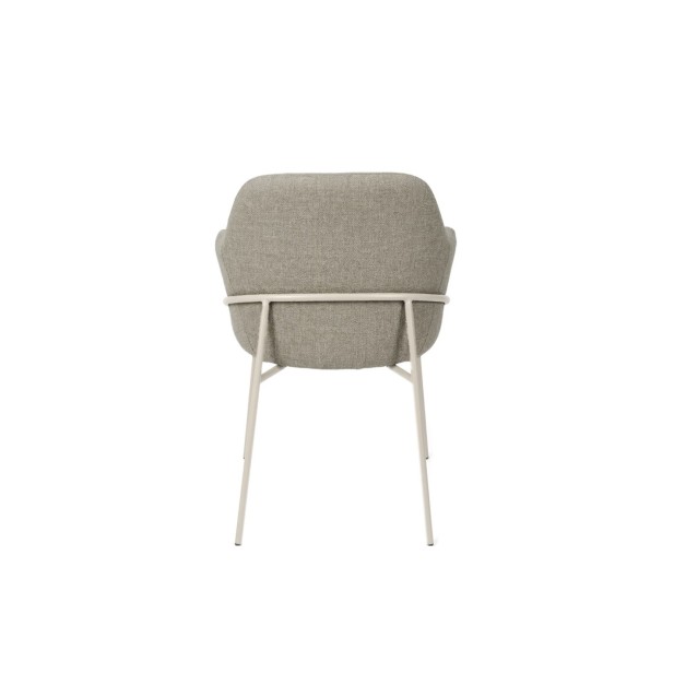 Silla ARIEL, Textil / Metal / Taupe /...