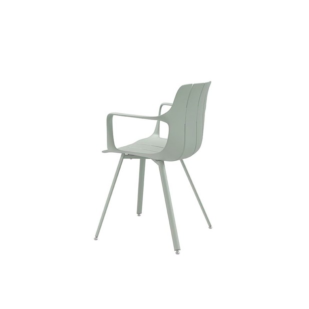 Silla OMAR, Plástico / Metal / Menta