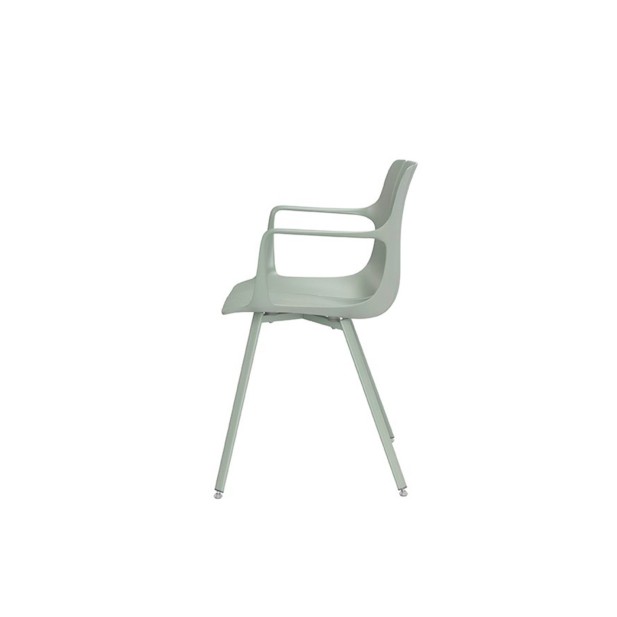 Silla OMAR, Plástico / Metal / Menta