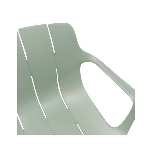 Silla OMAR, Plástico / Metal / Menta