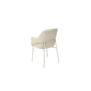 Silla ARIEL, Textil / Metal / Beige / Beige 2