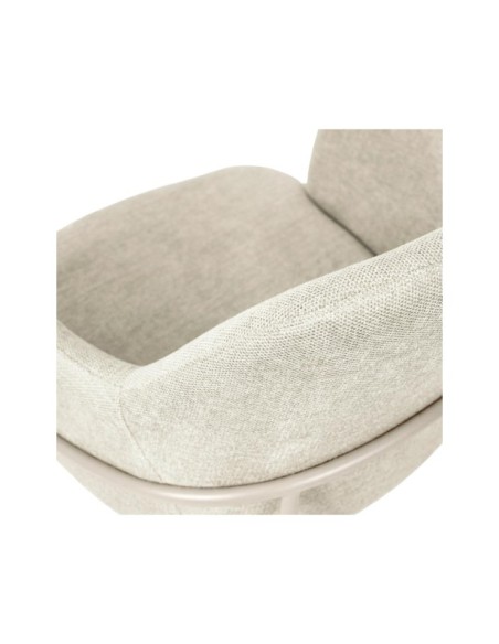 Silla ARIEL, Textil / Metal / Beige / Beige