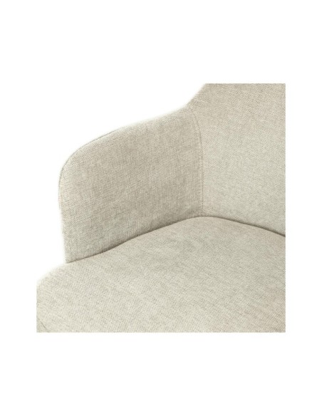 Silla ARIEL, Textil / Metal / Beige / Beige