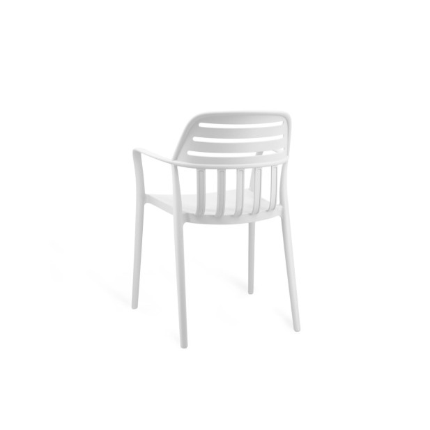 Silla DOVER, Plástico / Blanco