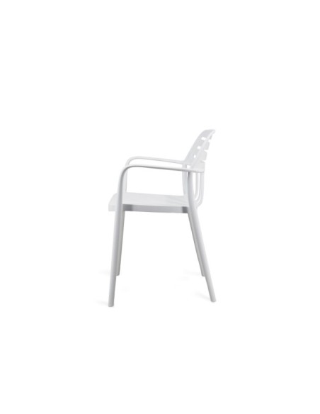 Silla DOVER, Plástico / Blanco