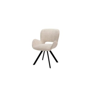 Silla ALLIE, Textil / Plástico / Metal / Beige