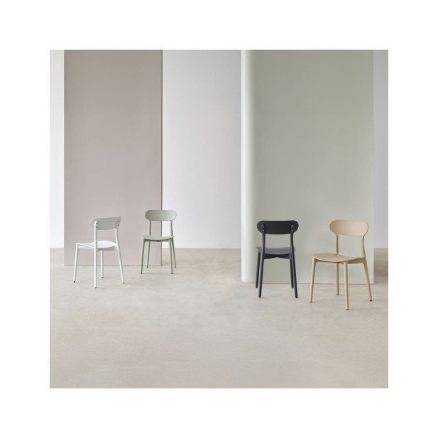 Silla ARKYN, Plástico / Blanco