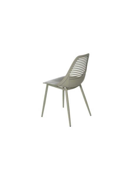 Silla LYNGS, Plástico / Metal / Menta