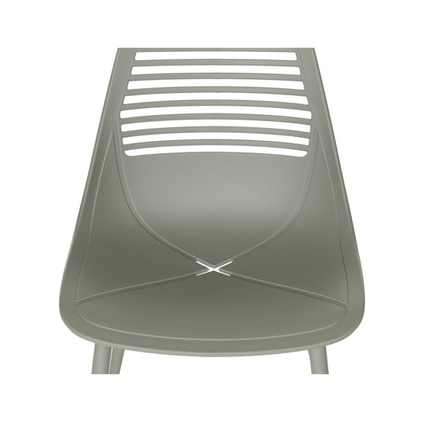 Silla LYNGS, Plástico / Metal / Menta