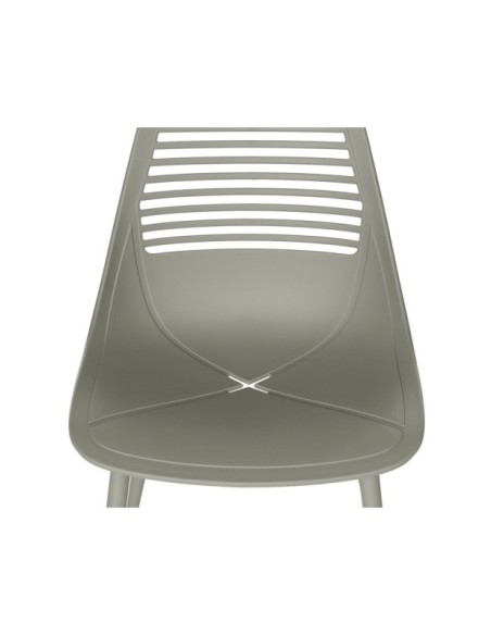 Silla LYNGS, Plástico / Metal / Menta