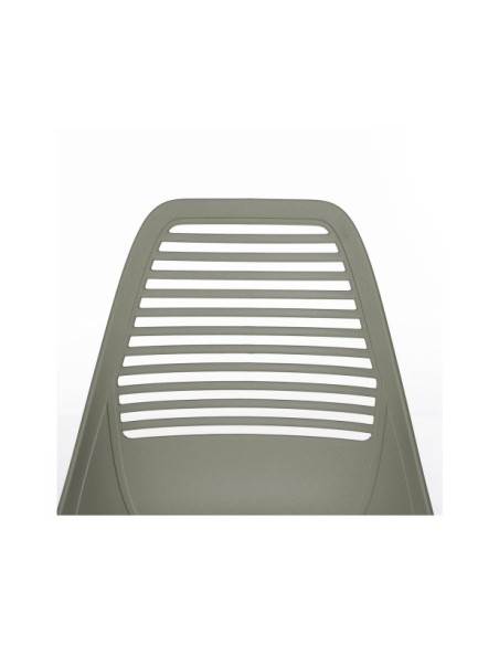 Silla LYNGS, Plástico / Metal / Menta