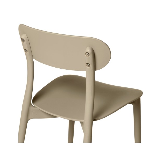 Silla ARKYN, Plástico / Beige