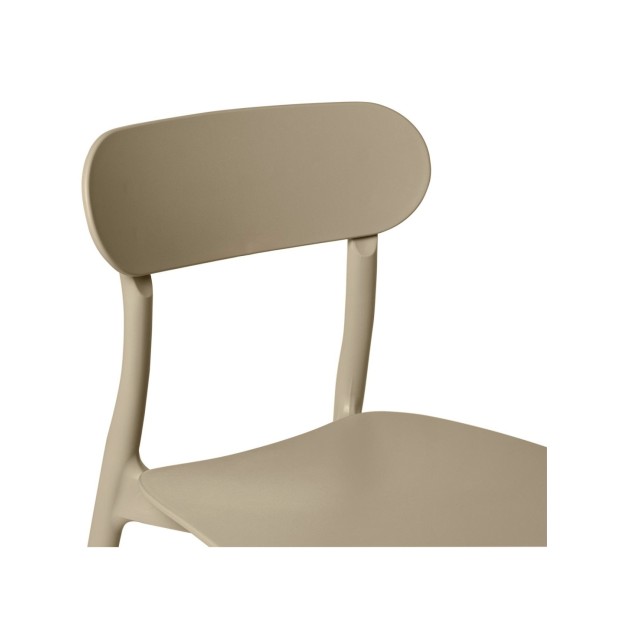 Silla ARKYN, Plástico / Beige