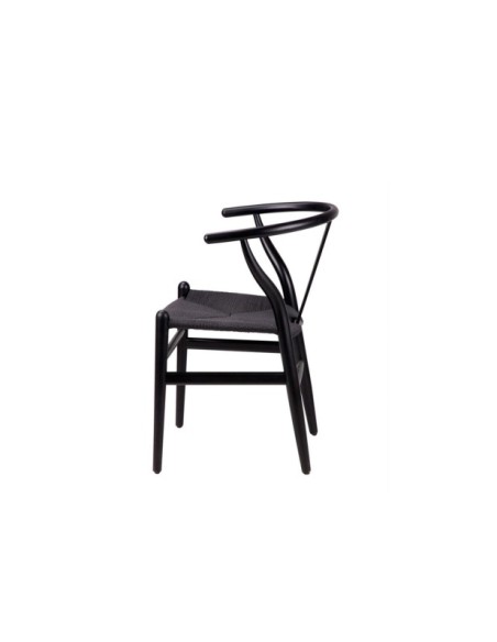 Silla ANETTE, Enea / Madera de Haya / Negro