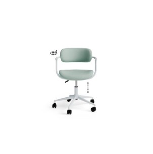 Silla de Escritorio Regulable GOTHENBURG, Textil / Metal...