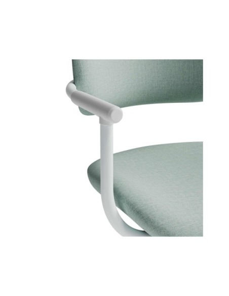 Silla de Escritorio Regulable GOTHENBURG, Textil / Metal / Menta