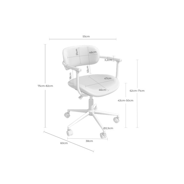 Silla de Escritorio Regulable...
