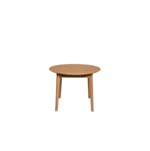 Mesa Extensible LAURIE Ø100/129x76 cm, Chapa de Roble /... 2