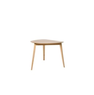 Mesa FERDINAND 92x90 cm de Comedor, Chapa de Roble /...