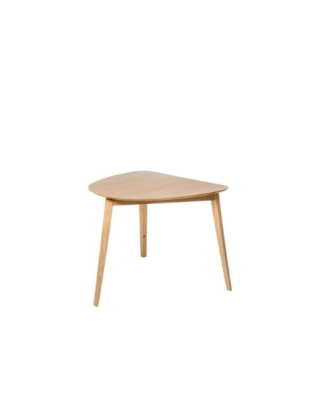 Mesa FERDINAND 92x90 cm de Comedor, Chapa de Roble / Madera / Roble