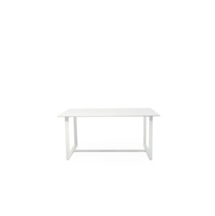 Mesa ALLAN 160x90 cm de Comedor, Porcelánico / Acero /... 2