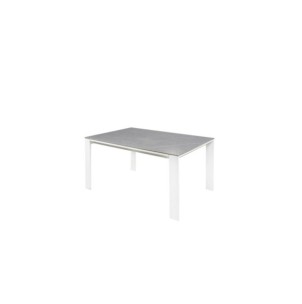 Mesa LEMMY 140x90 cm de Comedor, Porcelánico / Metal /...
