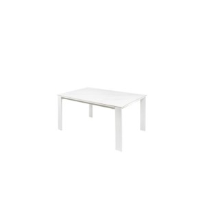 Mesa LEMMY 140x90 cm de Comedor, Porcelánico / Metal /...