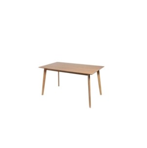 Mesa COMPAKT 120x80 cm de Comedor, Chapa de Roble / Natural