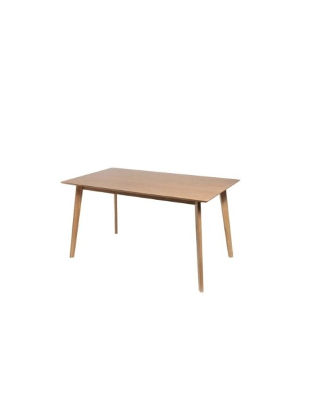 Mesa COMPAKT 120x80 cm de Comedor, Chapa de Roble / Natural