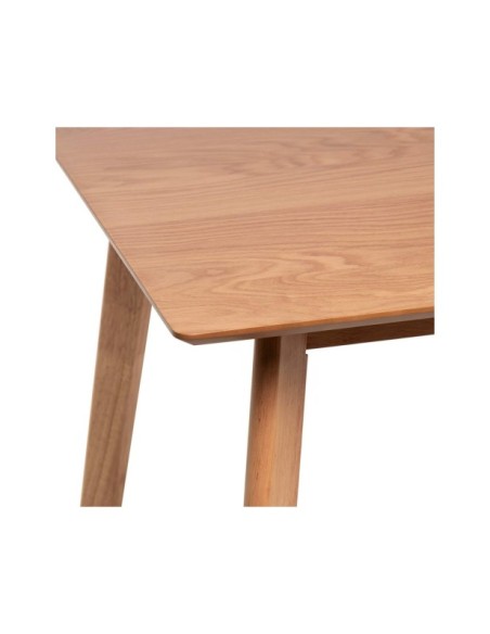 Mesa COMPAKT 120x80 cm de Comedor, Chapa de Roble / Natural