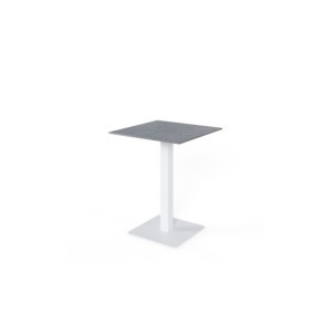 Mesa Alta LOWE 70x70x96 cm de Comedor, Porcelánico /...