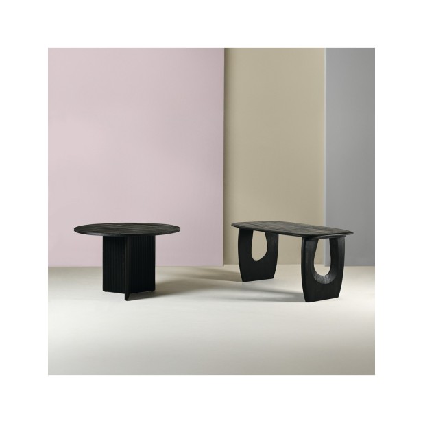 Mesa WALLAS Ø160x77 cm de Comedor,...