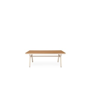 Mesa NORTH 200x88 cm de Comedor, Polimadera / Aluminio /...