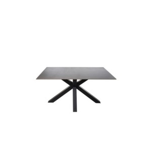 Mesa KOON 140x90 cm de Comedor, Porcelánico / Metal /... 2