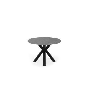 Mesa BEAH Ø120x76 cm de Comedor, Porcelánico / Metal /... 2