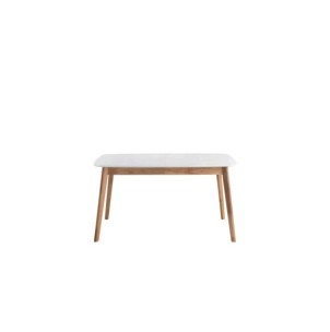 Mesa Extensible ANNAH 120/150x75 cm, MDF / Madera /... 2