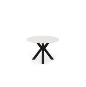 Mesa BEAH Ø100x76 cm de Comedor, Porcelánico / Metal /... 2