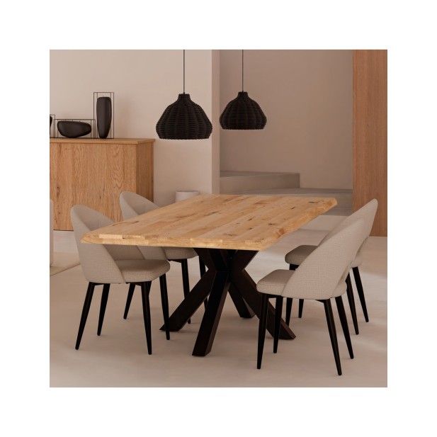Mesa MOODY 180x95 cm de Comedor,...