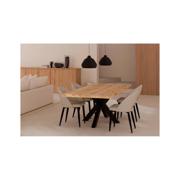 Mesa MOODY 140x90 cm de Comedor,...