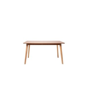 Mesa MOIRA 140x80 cm de Comedor, Chapa de Roble / Madera... 2
