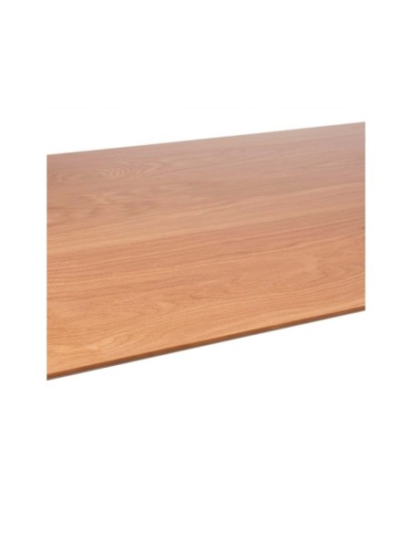 Mesa MOIRA 140x80 cm de Comedor, Chapa de Roble / Madera / Roble