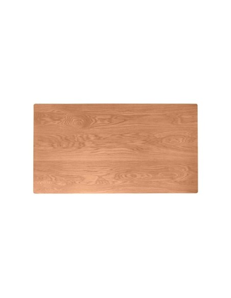 Mesa MOIRA 140x80 cm de Comedor, Chapa de Roble / Madera / Roble