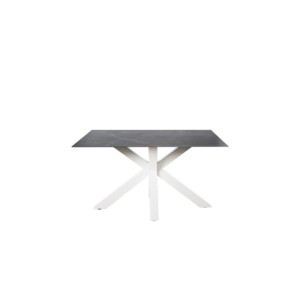 Mesa KOON 160x90 cm de Comedor, Porcelánico / Metal /... 2