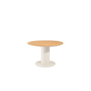 Mesa THELMA Ø120x75 cm de Comedor, Polimadera / Acero /...