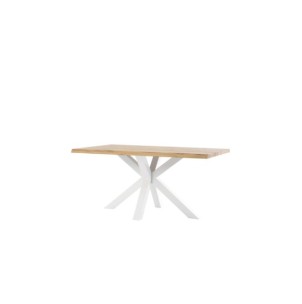 Mesa MOODY 200x100 cm de Comedor, Metal / Madera de Roble...