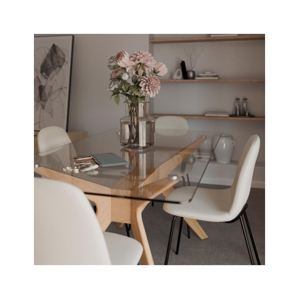Mesa NEILS 140x90 cm de Comedor,...